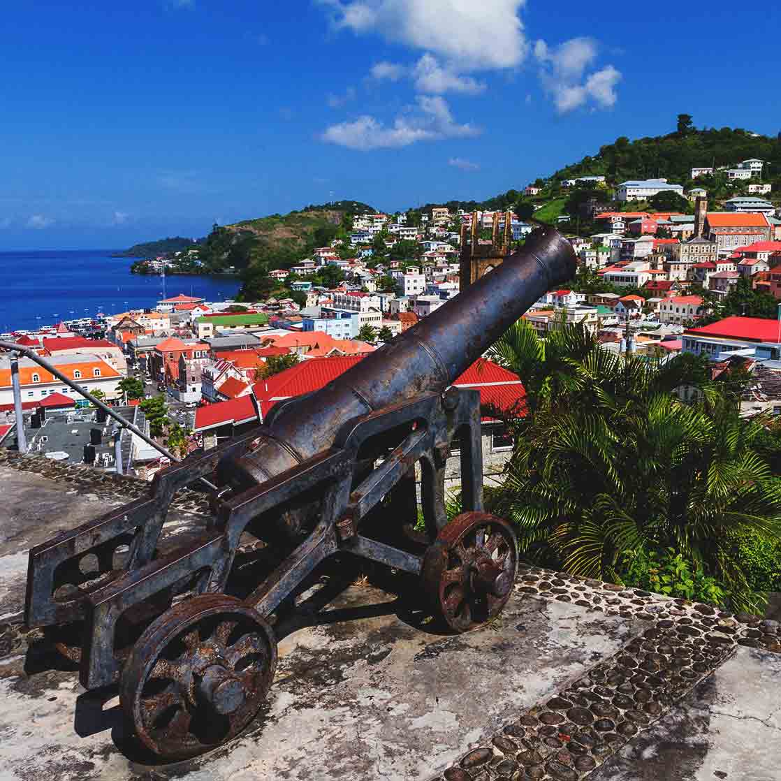 Saint George's Bay in Grenada